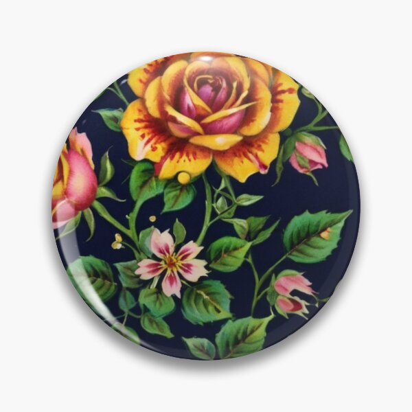 Item preview, Multicolored roses in vintage style designed and sold by Nice-patterns.