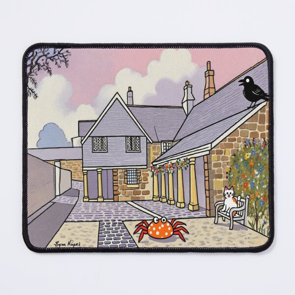Item preview, Guildhall Totnes3(watercolour + AI) designed and sold by artsmeow.
