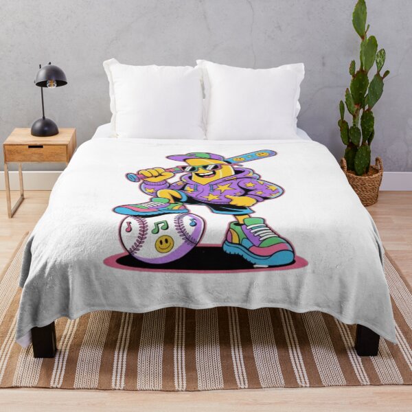 Item preview, Cool Banana Baseball Player – Funky Streetwear Cartoon Pop Art designed and sold by dortmond.