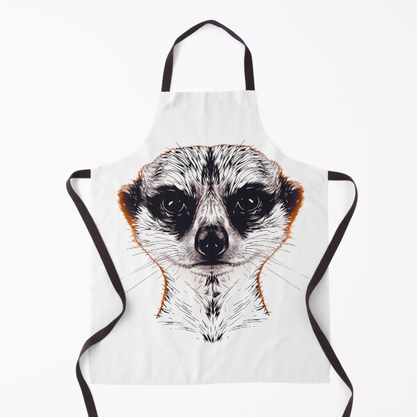 Item preview, Mischievous Meerkat – Funny Animal Illustration, Wildlife Lover Gift designed and sold by HeathersTease.