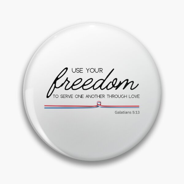 Item preview, Use Your Freedom to Serve | Galatians 5:13 Inspirational Art designed and sold by PsandQsDesigns.