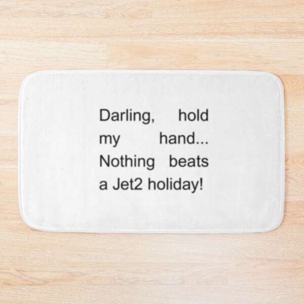 Item preview, Darling, hold my hand... Nothing beats a Jet2 holiday! Brat Lyrics TikTok Style Black designed and sold by VITYY.