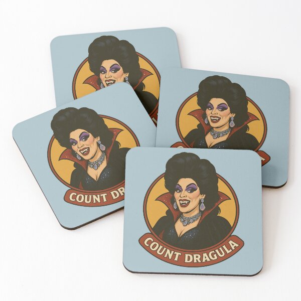 Item preview, Count Dragula – Retro Drag Queen Vampire designed and sold by hangmeart.