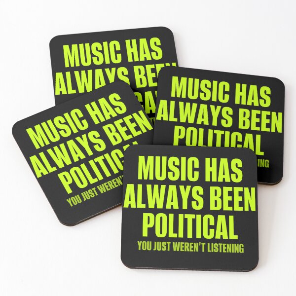 Item preview, Music Has Always Been Political designed and sold by HDK Jr.