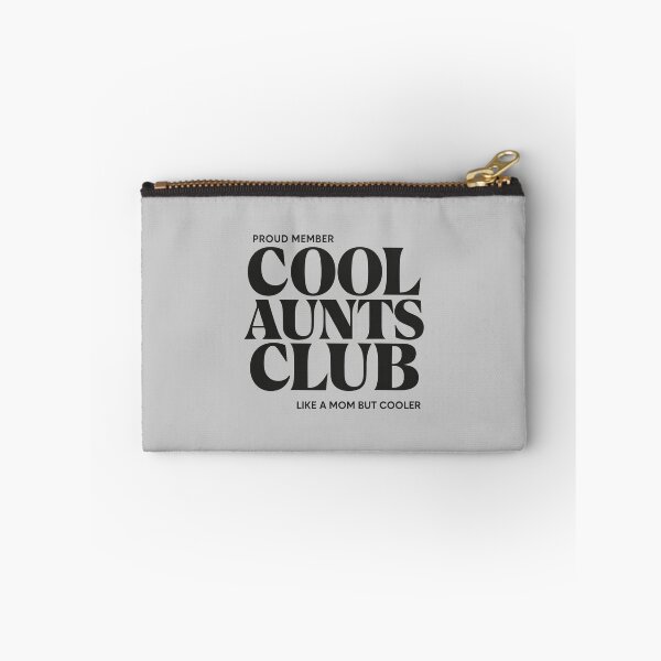 Item preview, PROUD MEMBER - COOL AUNTS CLUB - LIKE A MOM BUT COOLER Black Lettering designed and sold by Darling DeDe.