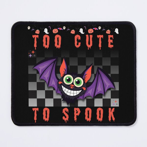 Item preview, Too Cute to Spook Halloween Bat – Cute Spooky Vampire Bat Design designed and sold by Yuli Club.