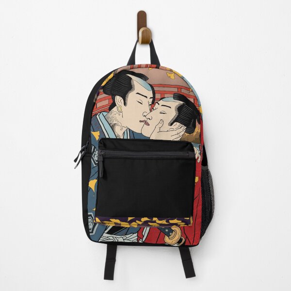 Item preview, Lovers Samurai ukyio-e designed and sold by BestiaDesign.