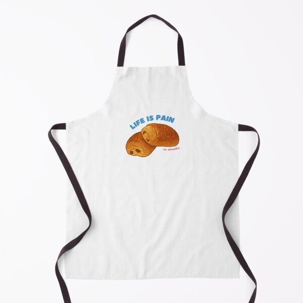 Item preview, Life is PAIN - au chocolat designed and sold by SLICEDBANANAS.