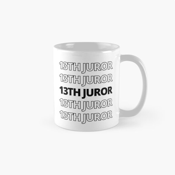 Item preview, 13th Juror – Funny Courtroom & True Crime Design designed and sold by CloverBend.