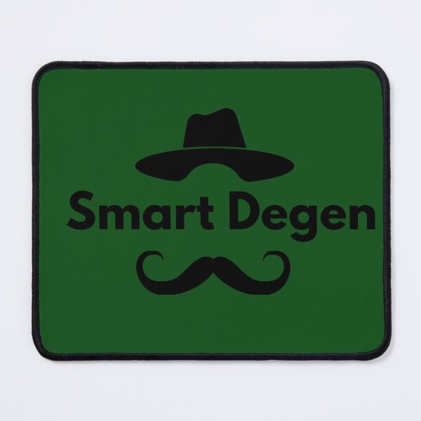 Item preview, Dark Green by Smart Degen Vibes – Meme Coin & Crypto Trading Statement designed and sold by Jennah.