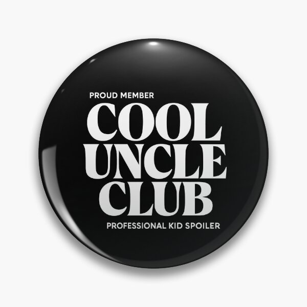 Item preview, PROUD MEMBER - COOL UNCLE CLUB - PROFESSIONAL KID SPOILER White Lettering designed and sold by Darling DeDe.