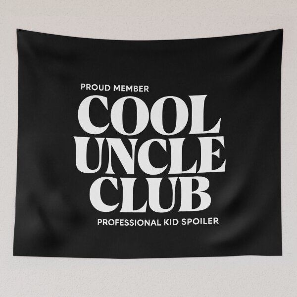 Item preview, PROUD MEMBER - COOL UNCLE CLUB - PROFESSIONAL KID SPOILER White Lettering designed and sold by Darling DeDe.