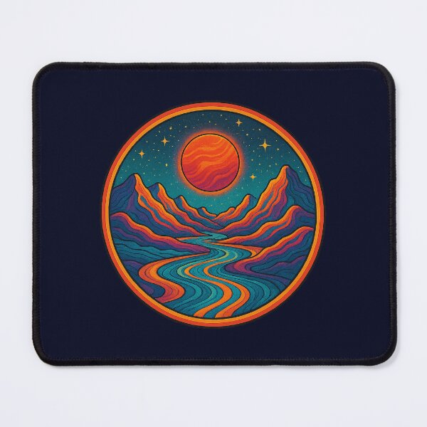 Item preview, Psychedelic Cosmic Planet designed and sold by yilsi.