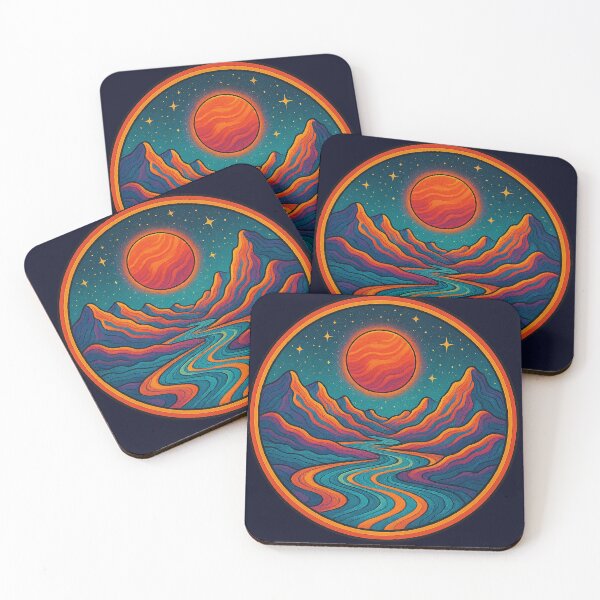 Item preview, Psychedelic Cosmic Planet designed and sold by yilsi.