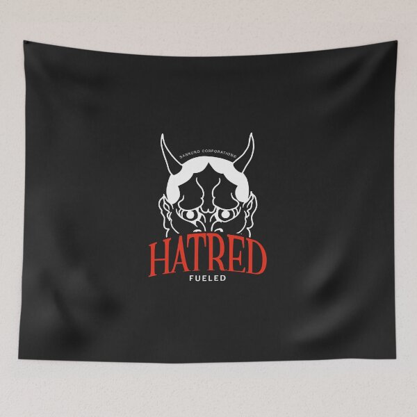 Item preview, Hatred Fueled – Hannya Mask Dark Japanese Art designed and sold by SankuroCorp.