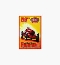 "BIMOTORE GRAND PRIX" Vintage Auto Racing Print Galeriedruck