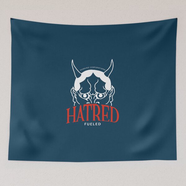 Item preview, Hatred Fueled 2 – Hannya Mask Dark Japanese Art designed and sold by SankuroCorp.
