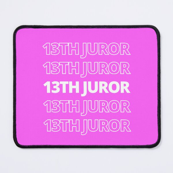Item preview, 13th Juror – Funny Courtroom & True Crime Design designed and sold by CloverBend.