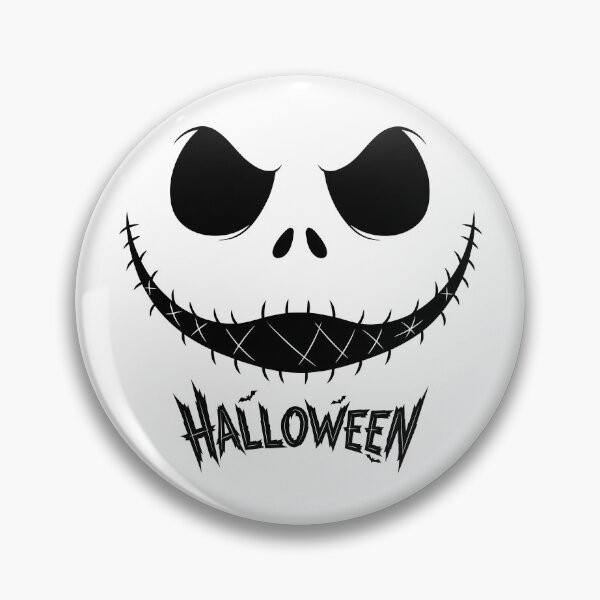 Item preview, Creepy Grinning Skull Face Halloween Icon designed and sold by AFernandesDSG.