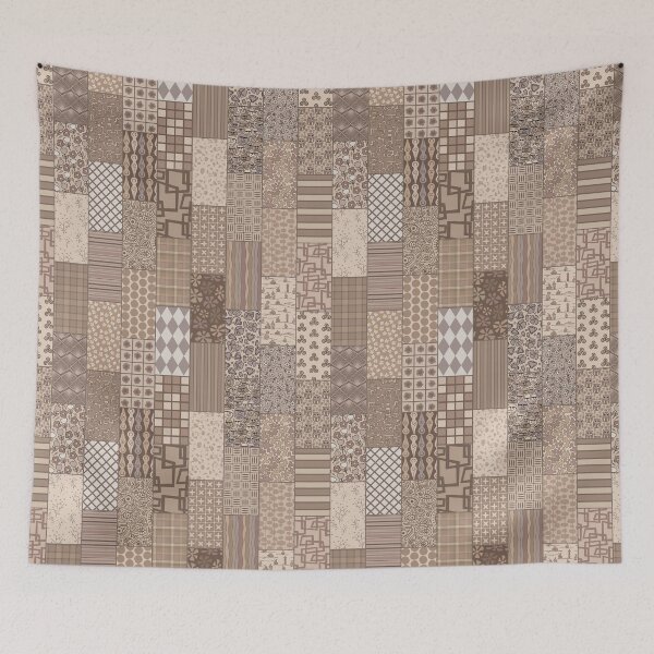 Item preview, Patchwork Cheater Quilt designed and sold by Unhinged Heather.