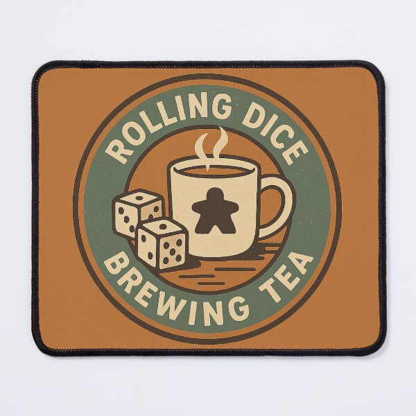 Item preview, Rolling Dice Brewing Tea Board Game Design designed and sold by Graphics4X.