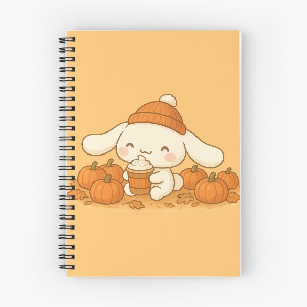 Item preview, Cute Autumn Bunny with Pumpkin Spice Latte | Cozy Fall Aesthetic designed and sold by Heavenly-Cloudz.