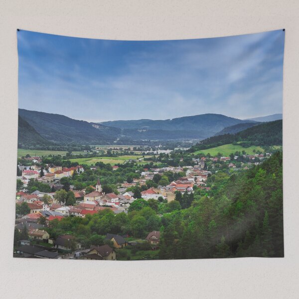 Item preview, Slovenská Ľupča Village Panorama – Slovakia Landscape designed and sold by RastislavS.