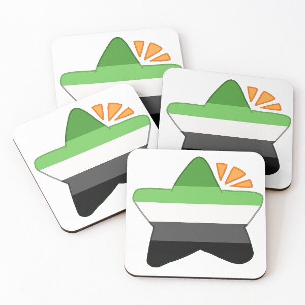 Item preview, Aromantic star! designed and sold by SeraphStickers.