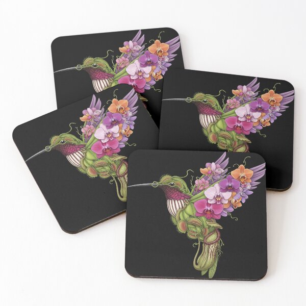 Item preview, Floral Hummingbird – Botanical Illustration in Organic Style designed and sold by AV.