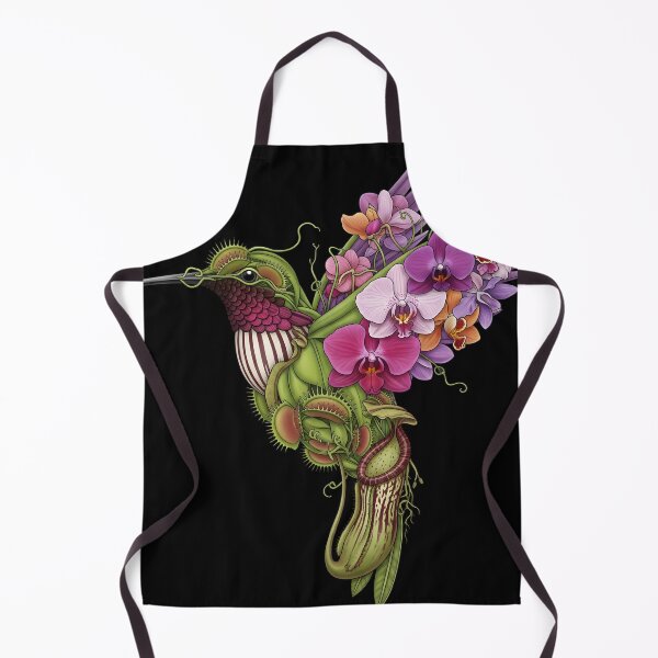Item preview, Floral Hummingbird – Botanical Illustration in Organic Style designed and sold by AV.