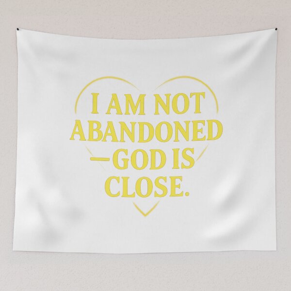 Item preview, God Is Close – Faith & Hope Wall Art / T-Shirt designed and sold by allgrabs.
