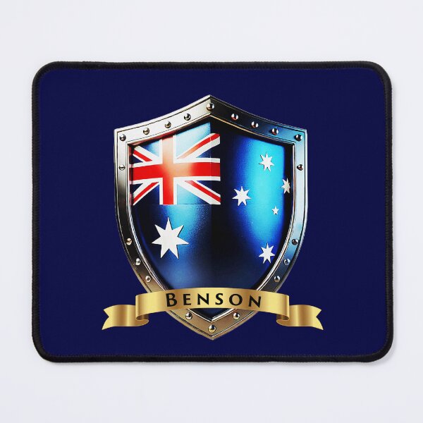 Item preview, Benson Family Australia Shield, Heritage Crest of Pride designed and sold by Highlandkings.