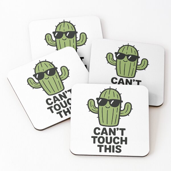 Item preview, Cartoon Cactus – Can’t Touch This Retro designed and sold by yilsi.
