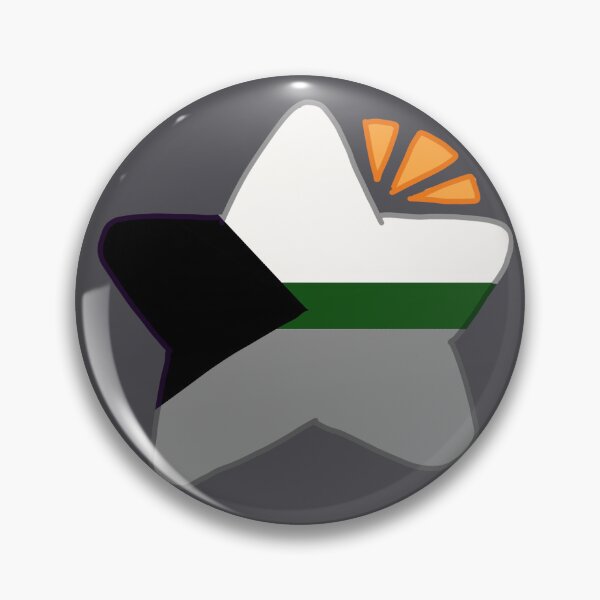 Item preview, Demiromantic pride star!  designed and sold by SeraphStickers.