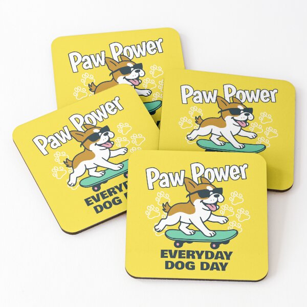 Item preview, Cool Skateboarding Dog Paw Power designed and sold by STDesign⭐⭐⭐⭐⭐.