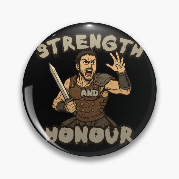 Item preview, Strength and Honour Gladiator Comic Style designed and sold by UNK-Fatigues.