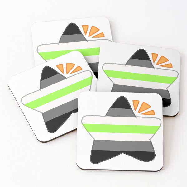 Item preview, Agender pride star! designed and sold by SeraphStickers.