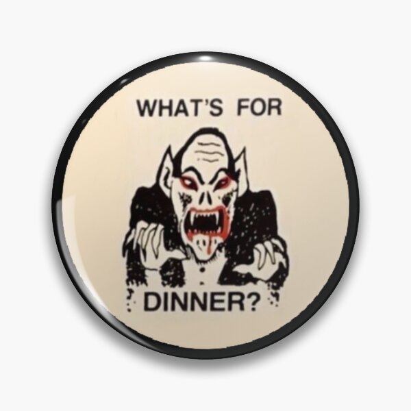 Aperçu de l'œuvre Qu'est-ce qu'on mange ce soir ? Art vintage de vampire créée et vendue par empir3ants.