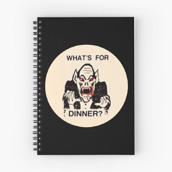 Item preview, what's for dinner vampire vintage art designed and sold by empir3ants.