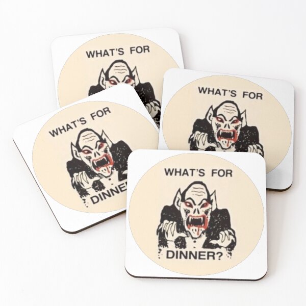 Item preview, what's for dinner vampire vintage art designed and sold by empir3ants.