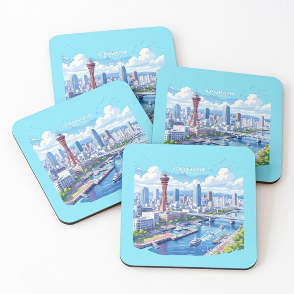 Item preview, Yokohama Port City 3D Sketch,  designed and sold by PaintMeWorld.