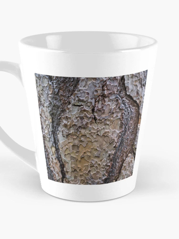 Thumbnail 3 of 4, Coffee Mug, Tree Bark Texture – Natural Abstract Pattern designed and sold by RastislavS.