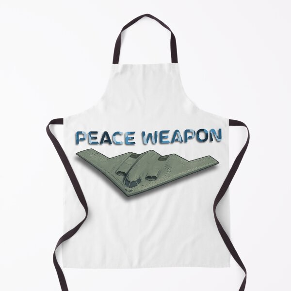 Item preview, B2 Bomber with "Peace Weapon" phrase – Futuristic Military Design designed and sold by VALQUIRIAMX.