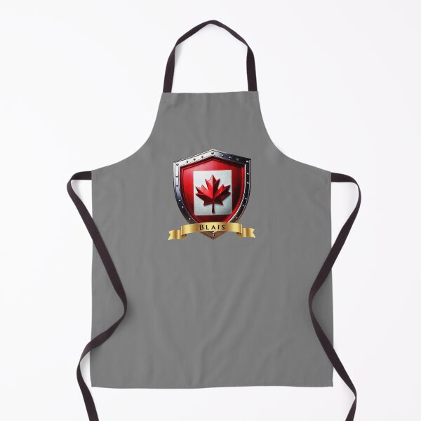 Item preview, Blais Family Canada Shield, Maple Leaf Heraldry Crest designed and sold by Highlandkings.