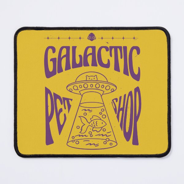 Item preview, Galactic Pet Shop UFO Design designed and sold by STDesign⭐⭐⭐⭐⭐.