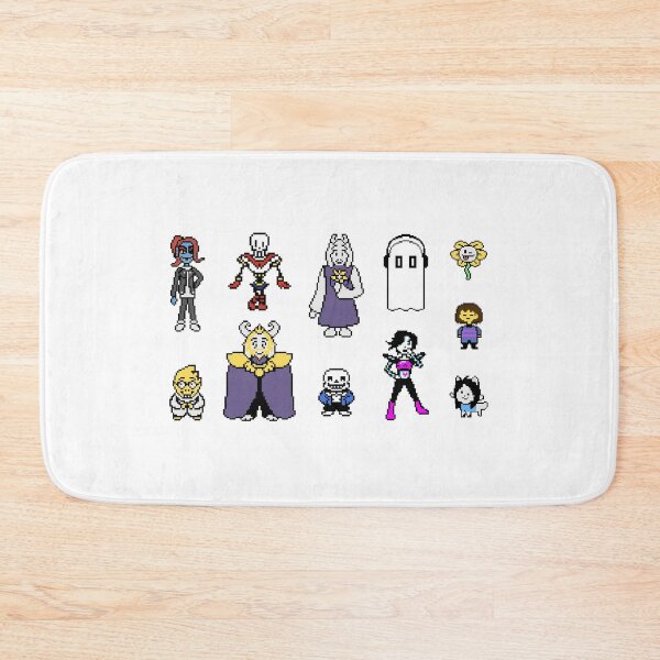 Item preview, Undertale Characters Pattern designed and sold by Mady33.
