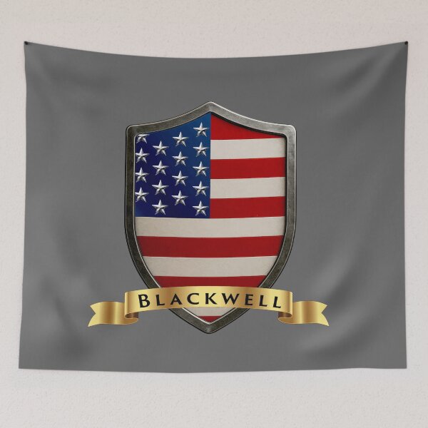 Item preview, Blackwell Family USA Shield, Stars & Stripes Heritage Emblem designed and sold by Highlandkings.
