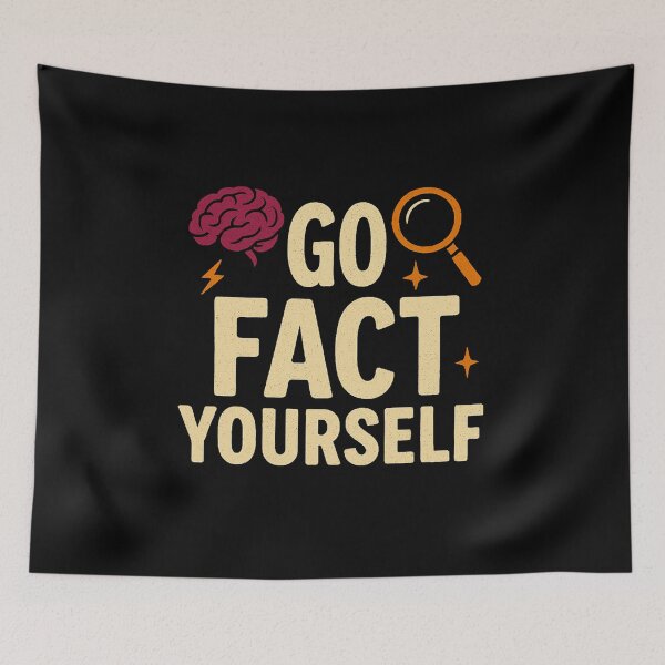 Item preview, Go Fact Yourself – Bold Graffiti Statement designed and sold by teevoxx.