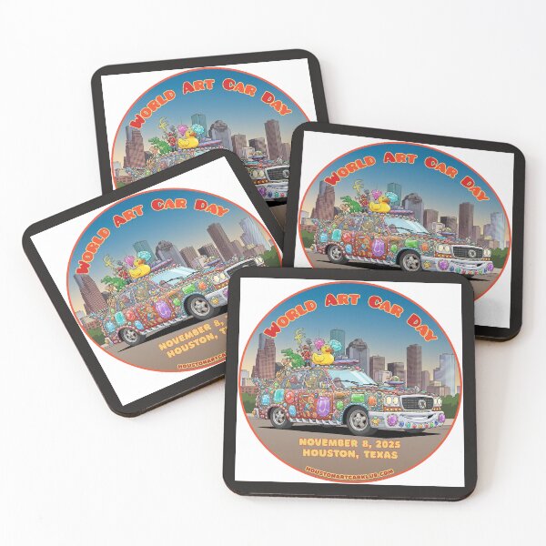 Item preview, WACD - 2025 logo designed and sold by Houston ArtCar Klub.