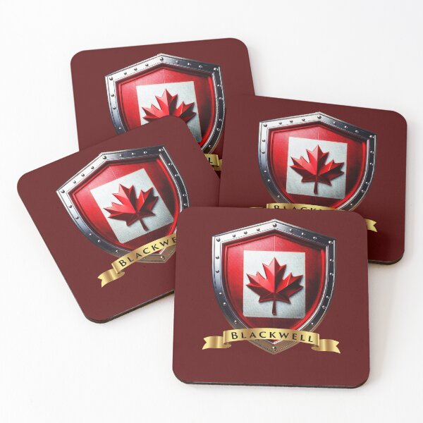 Item preview, Blackwell Family Canada Shield, Maple Leaf Legacy Crest designed and sold by Highlandkings.